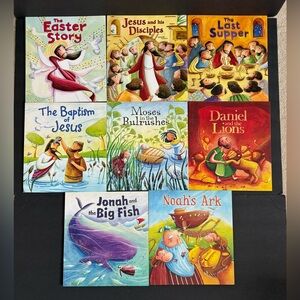 8 My First Bible Stories Introduction To Old Testament Stories 4 Young Children